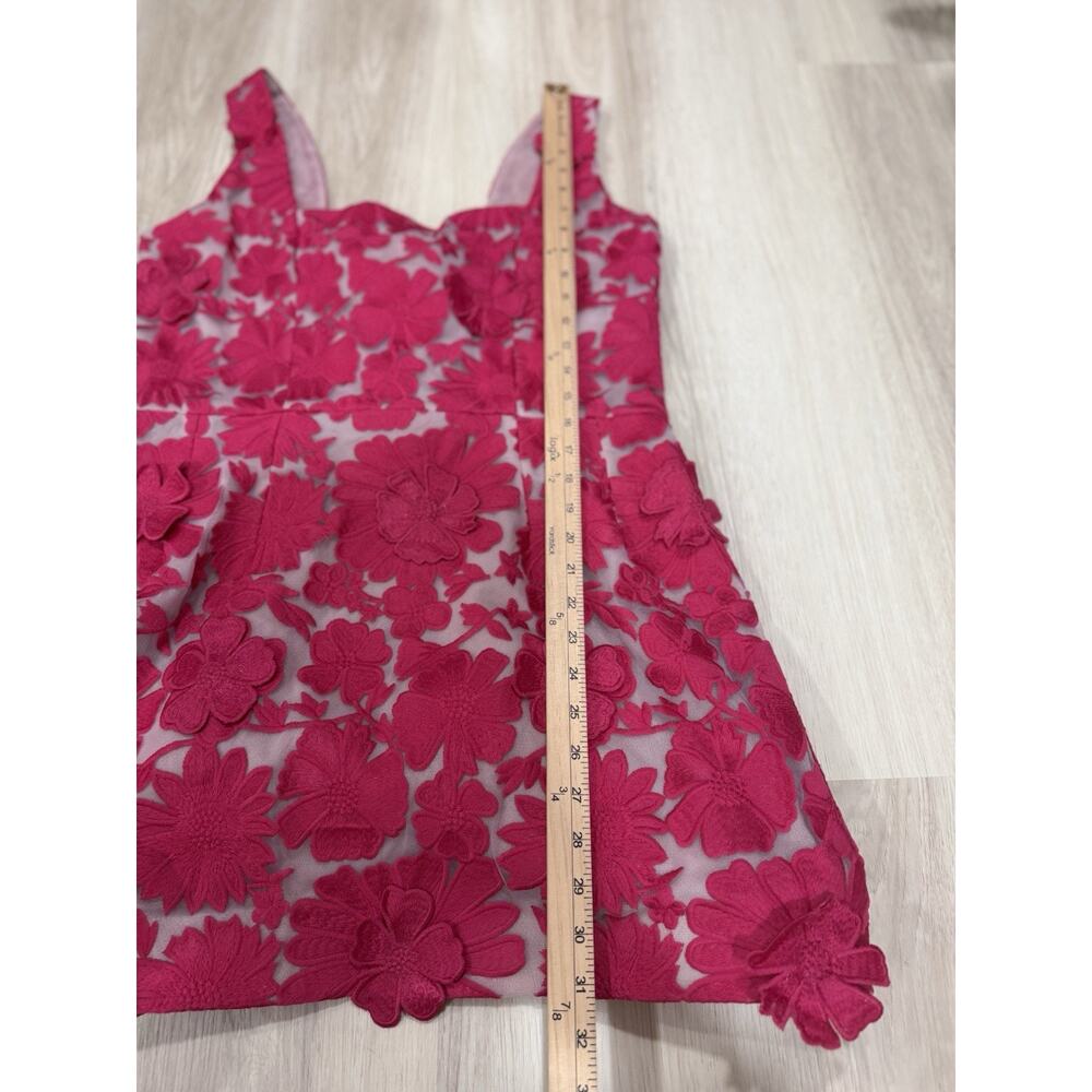 Helsi Belen 3D Appliqué Floral Mini Dress Womens Size XL - Picture 10 of 11